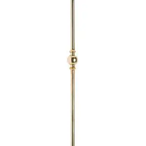 Round Stair Baluster - 9/16" with one 1 1/2" sphere