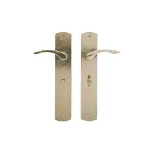 Curved Bathroom Lock - 64mm x 330mm