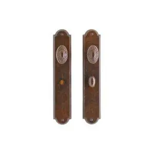Arched Bathroom Lock - 64mm x 330mm
