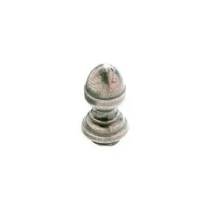 Small Acorn Finial Cap - 5/8" Barrel