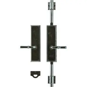 Rectangular Cremone Bolt Set  - 3" x 11"