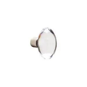 Oval Crystal Cabinet Knob