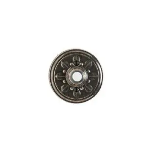 Round Bordeaux Doorbell Button  - 3 1/4"
