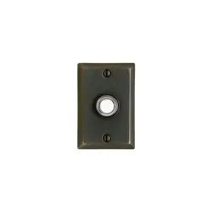 Rectangular Doorbell Button - 2 1/2" x 3 3/4"