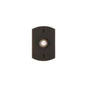 Curved Doorbell Button - 2 1/2" x 3 3/4"
