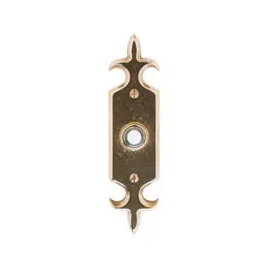 Fleur de Lis Doorbell Button