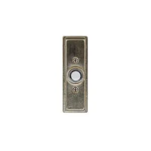 Stepped Doorbell Button - 1 1/2" x 4 1/2"