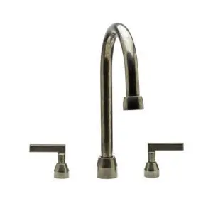 Deck Mount Tub Filler - with Gooseneck Spout