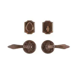 Round Bordeaux Entry Set - 3 1/4"