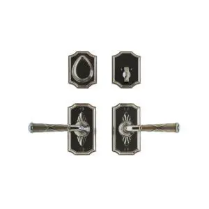 Bordeaux Entry Set - 2 1/2" x 4 1/2"