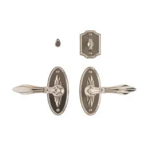 Bordeaux Privacy Set - 2 1/2" x 5 1/2"