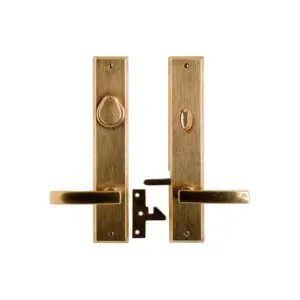 Rectangular Keyed Gate Hardware - 2 1/2" x 13"