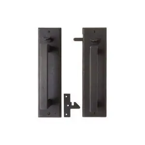 Rectangular Thumblatch Gate Hardware - 3 1/2" x 13"