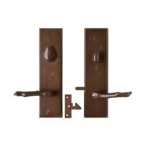 Rectangular Keyed Gate Hardware - 3 1/2" x 13