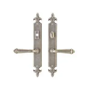 Fleur de Lis Multi-Point Entry Set - 2" x 15"