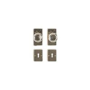 Hammered Bit-Key Lock - 64mm x 114mm