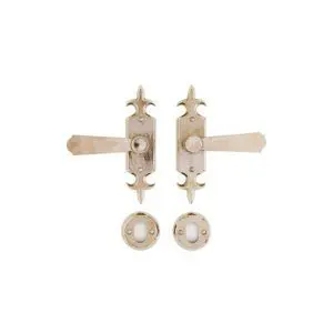 Fleur de Lis Oval Cylinder - 51mm x 203mm