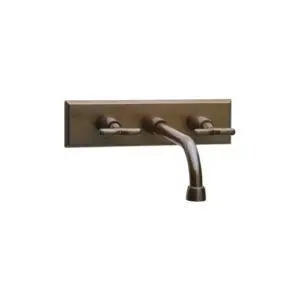 Wall Mount Faucet - with Rectangular Escutcheon