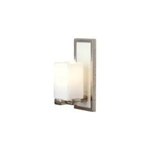 Truss Sconce - Square Glass - with Designer Escutcheon