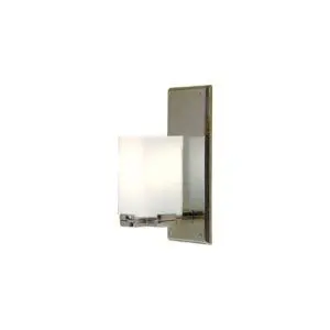 Truss Sconce - Square Glass - with Rectangular Escutcheon