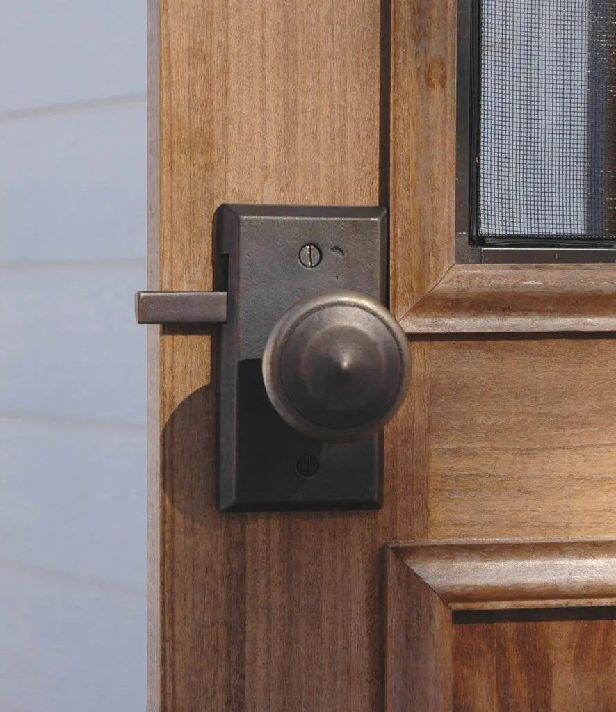 Bronze Gate Hardware Set