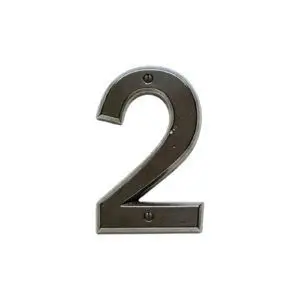 6" House Number - "2"