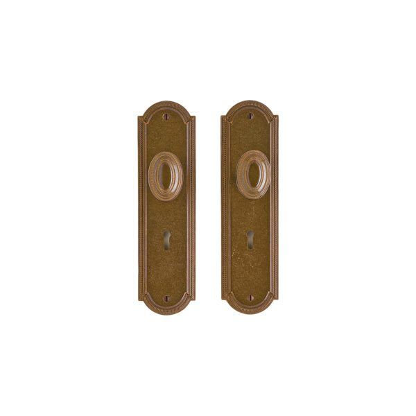 Ellis Bit-Key Lock - 76mm x 279mm 1 BK056 K075 RMH Bronze Interior Door Set