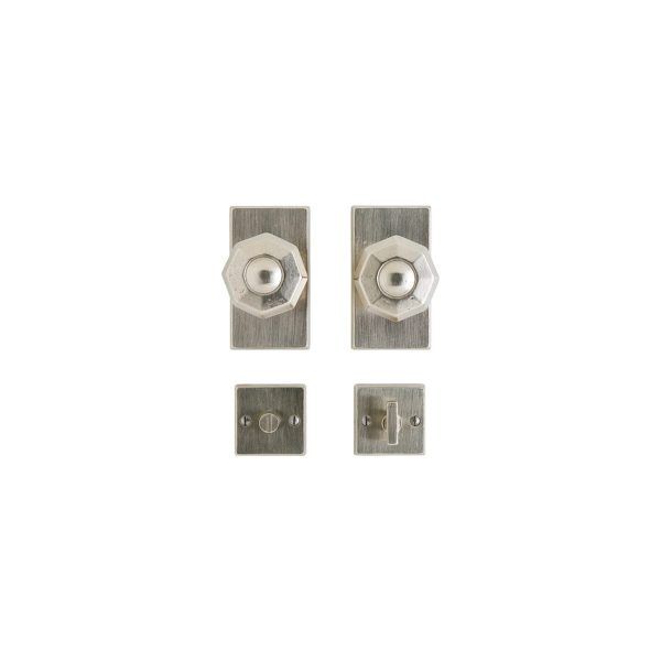Metro Bathroom Lock - 64mm x 114mm 1 BL236 K208 BL203 RMH Bronze Interior Door Set