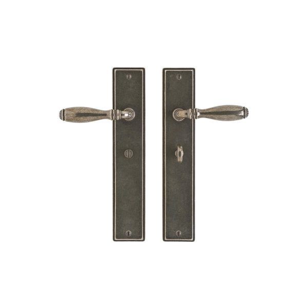 Stepped Bathroom Lock - 64mm x 330mm 1 BL356 L075 RMH Bronze Interior Door Set