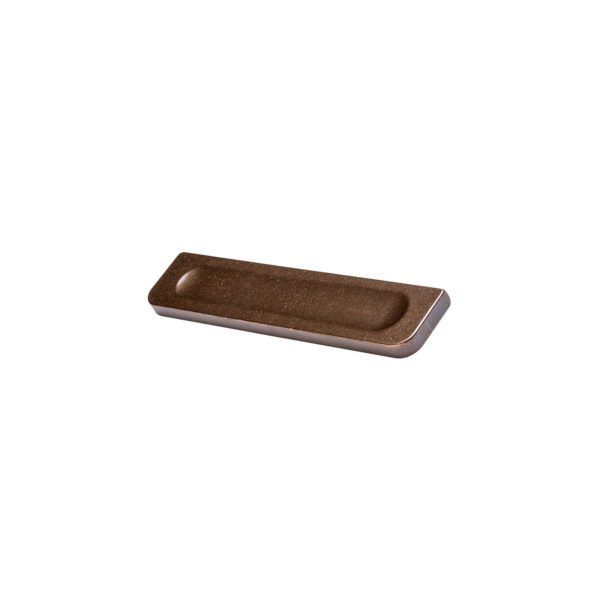 Press Cabinet Pull 1 CK414 RMH Bronze Cabinet Pull