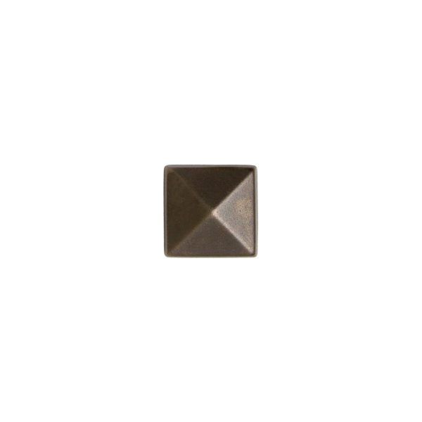 Large Square Clavos - 1 1/4" x 1 1/4" 1 DC6 RMH Bronze Clavo