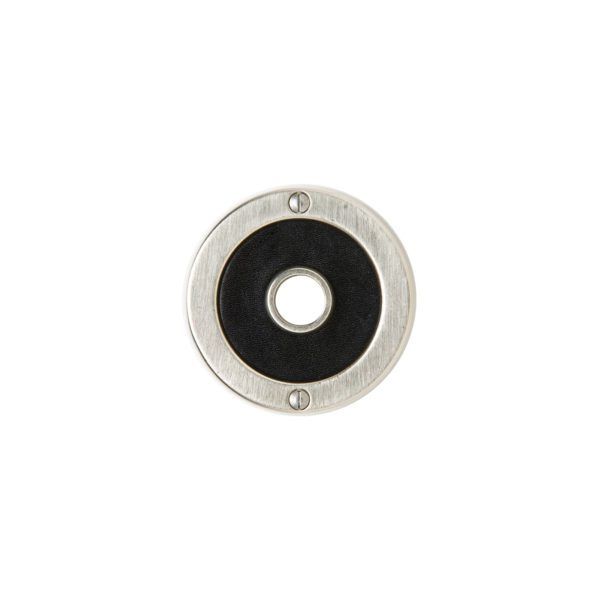 E101 RMH Bronze Designer Leather Escutcheon