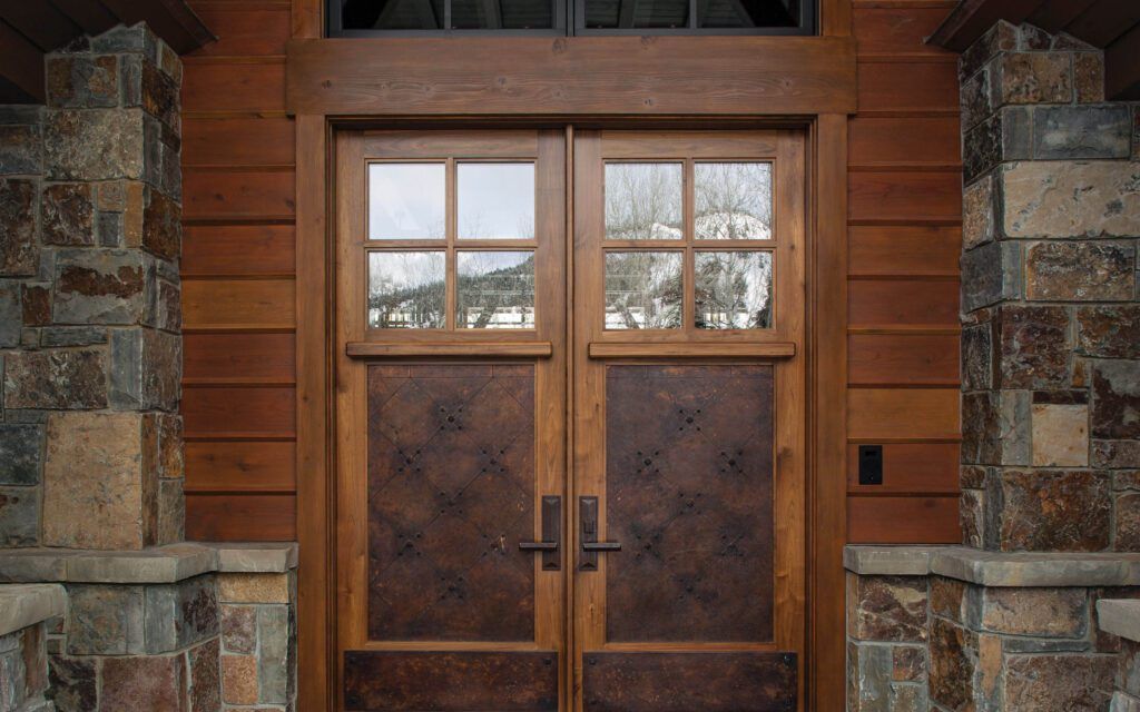 Entry Ways 5 E21075 L21005 RMH Bronze Entry Door Set