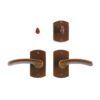 E504_IP512_L224_RMH_Bronze_Interior_Door_Set E504 IP512 L224 RMH Bronze Interior Door Set