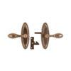 E588 L580 RMH Bronze Gate Hardware Set