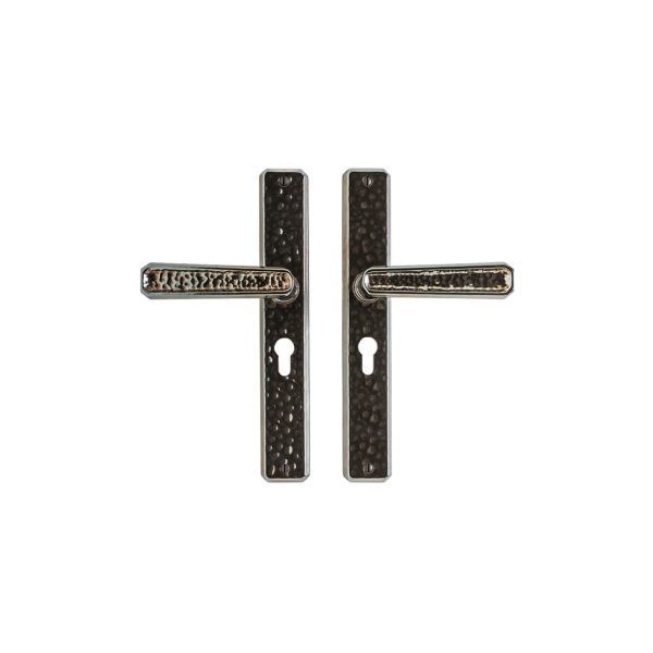 Hammered Euro Profile - 44mm X 279mm 1 EU30465 L30140 RMH Bronze Interior Door Set 1