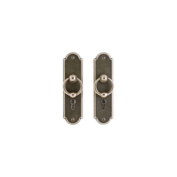 Arched Euro Profile - 64mm x 229mm 1 EU702 RP25 RMH Bronze Interior Door Set