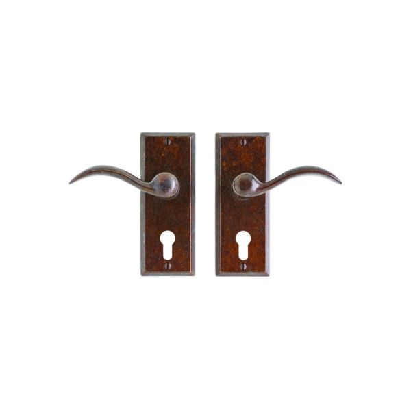 Rectangular Builders Series Set - 64mm x 165mm 1 EUB55 LB50 RMH Bronze Interior Door Set