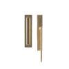 FP210 E330 L145 RMH Bronze Exterior Sliding Door Set
