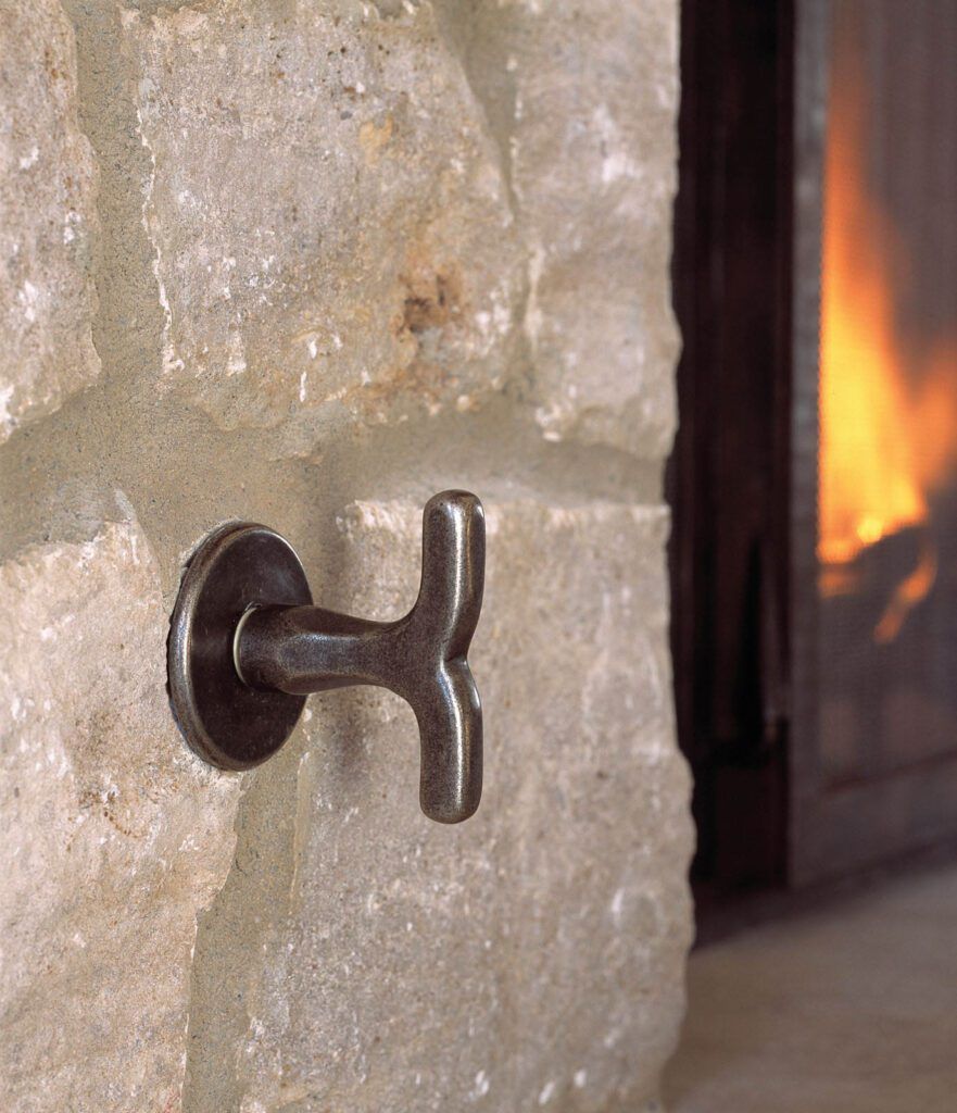 Gas Valve Crank & Cover Plate Rocky Mountain Hardware