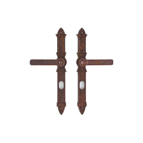 Briggs Oval Cylinder - 51mm x 381mm 1 OC10871 L10801 RMH Bronze Interior Door Set
