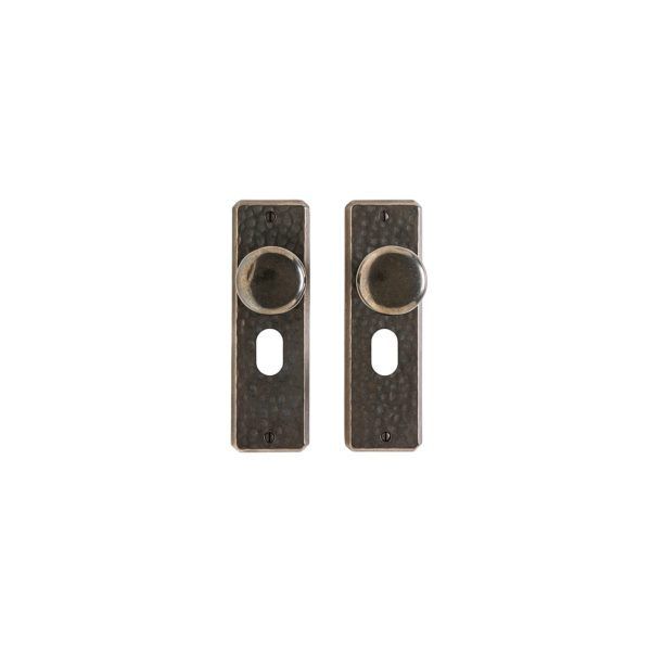 Hammered Oval Cylinder - 64mm x 203mm 1 OC30406 K30144 RMH Bronze Interior Door Set 1