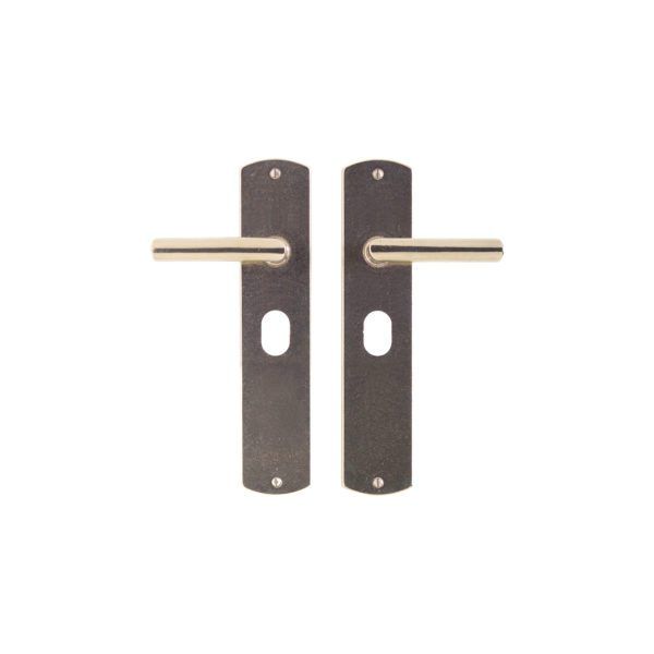 Curved Oval Cylinder - 64mm x 279mm 1 OC512 L307 RMH Bronze Interior Door Set
