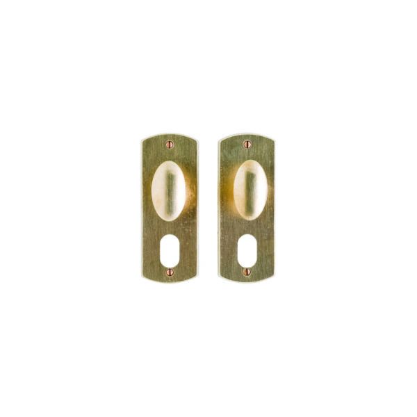 Curved Builders Series Set - 64mm x 165mm 1 OCB85 KB40 RMH Bronze Interior Door Set
