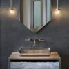 PE490 RMH Bronze Light Fixture