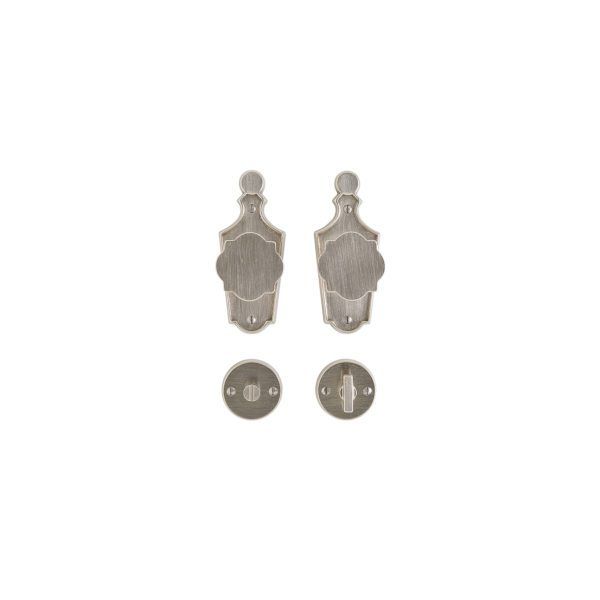 Paris Bathroom Lock - 64mm x 152mm 1 SL10010 K10010 BL200 RMH Bronze Interior Door Set