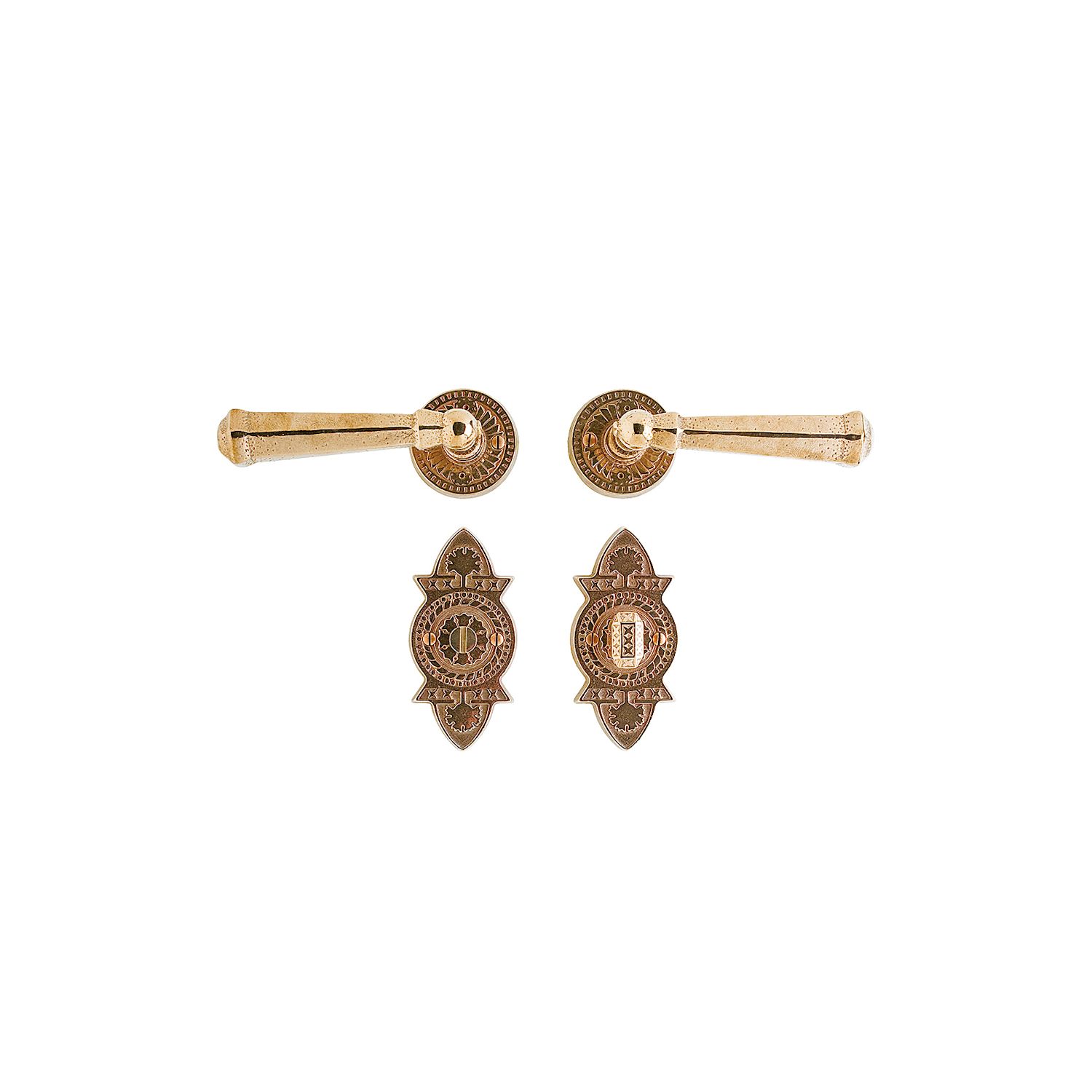 Round Briggs Bathroom Lock - 64mm 1 Round Briggs Bathroom Lock - 64mm