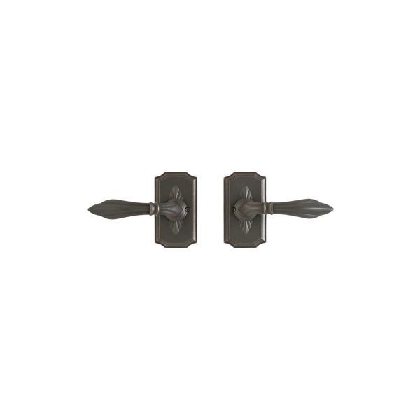Bordeaux Latch Trim - 64mm x 114mm 1 SL30804 L30180 RMH Bronze Interior Door Set 1