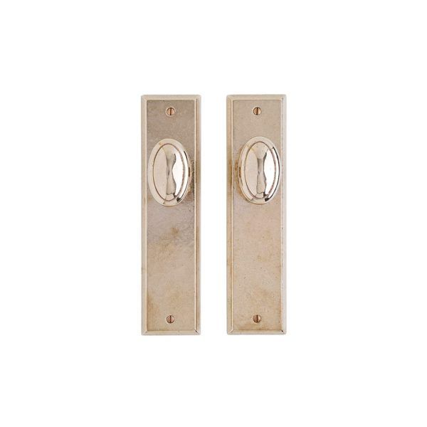 Rectangular Latch Trim - 64mm x 254mm 1 SL408 K218 RMH Bronze Interior Door Set