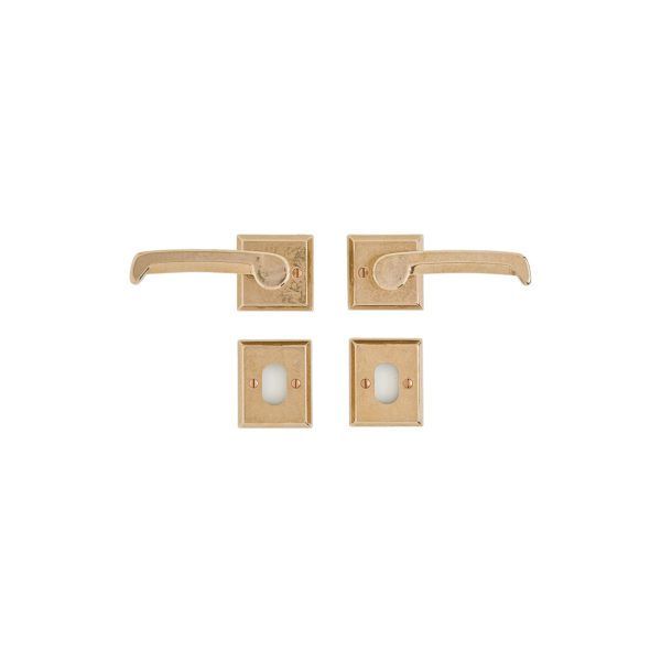 Rectangular Oval Cylinder - 67mm x 67mm 1 SL416 L276 OC415 RMH Bronze Interior Door Set